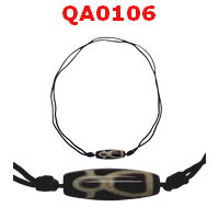 QA0106 : สร้อยคอหินดีซีไอ ลายไฉ่ซิงเอี๊ย