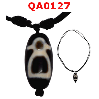 QA0127 : สร้อยคอหินดีซีไอ  ลายไฉ่ซิงเอี๊ย