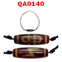 QA0140 : สร้อยคอหินดีซีไอ 5 ตาสายฟ้า