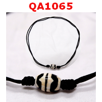 QA1065 : สร้อยคอหินดีซีไอ ลายเขี้ยวเสือคู่
