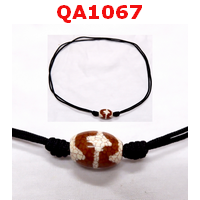 QA1067 : สร้อยคอหินดีซีไอลายหรูยี่