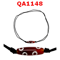 QA1148 : สร้อยคอหินดีซีไอ ลาย 8 ตา