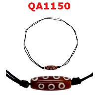 QA1150 : สร้อยคอหินดีซีไอ ลาย 14 ตา