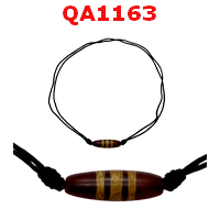 QA1163 : สร้อยคอหินดีซีไอ ลาย 3 เส้น
