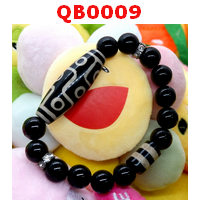 สร้อยข้อมือหินทิเบต 9 ตา+2 เส้น