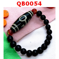 QB0054 : สร้อยข้อมือ DZI ลายผู้สูงศักดิ์