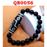 QB0056 : สร้อยข้อมือ DZI 9 ตา