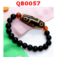 QB0057 : สร้อยข้อมือ DZI 9 ตา