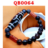 QB0064 : สร้อยข้อมือ หินดีซีไอ ลายผู้สูงศักดิ์