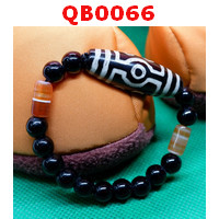 QB0066 : สร้อยข้อมือ DZI 7 ตา