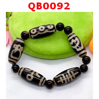 QB0092 : สร้อยข้อมือ DZI 5 ลาย