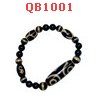 QB1001 : สร้อยข้อมือหินทิเบต 3 ตา +4 ลาย