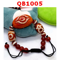 QB1005 : สร้อยข้อมือหินทิเบต ตามังกร