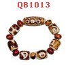 QB1013 : สร้อยข้อมือหินทิเบต หิน 5 ตา