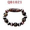 QB1021 : สร้อยข้อมือหินทิเบต 9 ตา