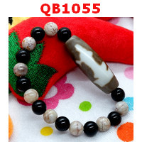 QB1055 : สร้อยข้อมือหินทิเบต เจ้าแม่กวนอิม