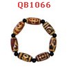 QB1066 : สร้อยข้อมือหินทิเบต รวมลาย