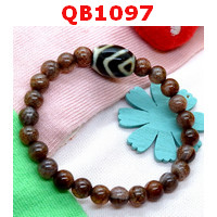 QB1097 : สร้อยข้อมือ DZI ลายภูเขา