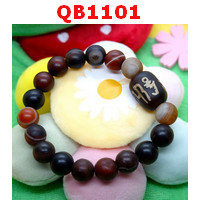 QB1101 : สร้อยข้อมือ DZI คาถาทิเบต