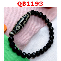 QB1193 : สร้อยข้อมือ DZI 9 ตา