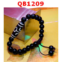 QB1209 : สร้อยข้อมือ DZI ลายผู้สูงศักดิ์