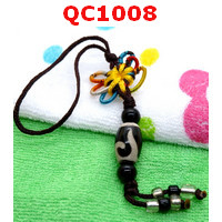 QC1008 : หินทิเบตแขวนมือถือลายหรูยี่