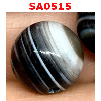 SA0515 : หินอะเกตลาย เม็ดละ