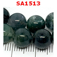 SA1513 : หินมอสอะเกต (Moss Agate) เม็ดละ