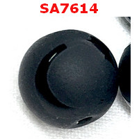 SA7614 : หินสีดำสลักลาย เม็ดละ