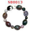 SB0013 : สร้อยข้อมือหยก 5 สี