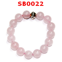 SB0022 : สร้อยข้อมือโรสควอตซ์