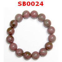 SB0024 : สร้อยข้อมือโรโดไนท์