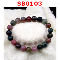 SB0103 : สร้อยข้อมือหยก 5 สี