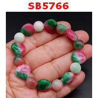 SB5766 : สร้อยข้อมือหิน 3 สี ฮกลกซิ่ว