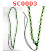 SC0003 : สร้อยคอหยกเขียวอ่อน ยาว 24 นิ้ว