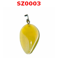 SZ0003 : จี้หินธรรมชาติ แคลไซ้ท์