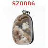 SZ0006 : จี้หินธรรมชาติอะเก็ต