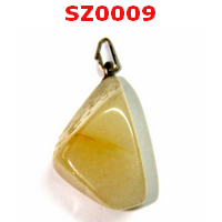 SZ0009 : จี้หินธรรมชาติ อะราโกไน้ท์