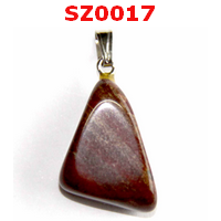 SZ0017 : จี้หินธรรมชาติ แจ๊สเปอร์